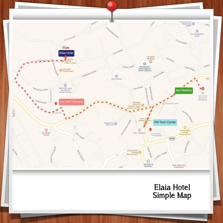 Elaia Hotel Bergama Kültér fotó